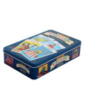 Rectangular tin box for play card